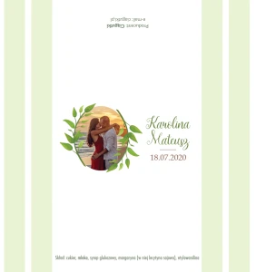Krówka na ślub - wzór AZ1 